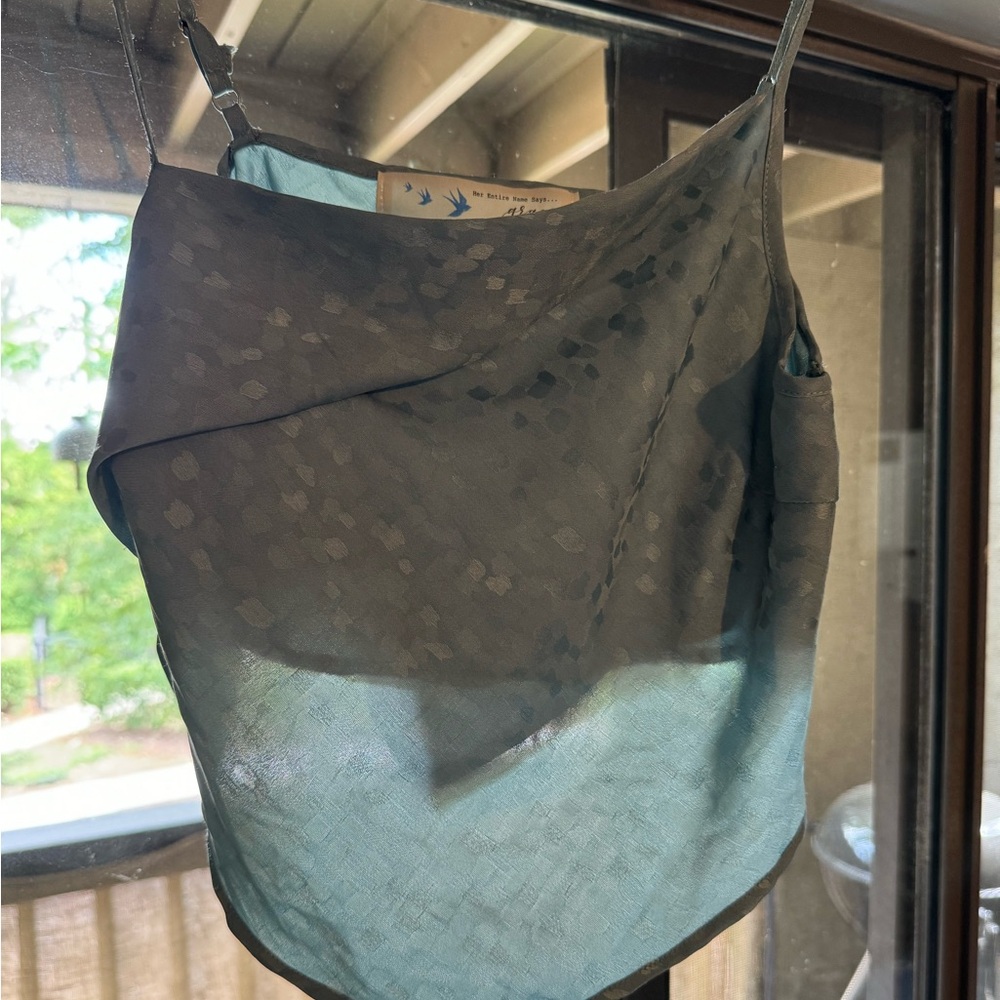 Women’s Tank Crop Top - Lizard Thicket